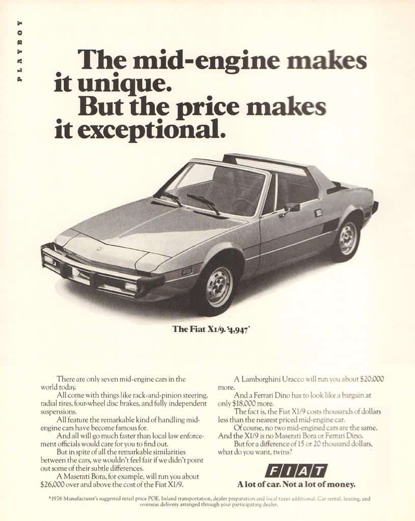 THE BERTONE BARGAIN THE FIAT X1/9